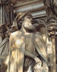 Daniel. Der Sockel des Mosesbrunnens (Skulptur)