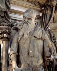 Jesaja. Der Sockel des Mosesbrunnens (Skulptur)