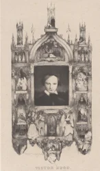 Porträt von Victor Hugo, 1833