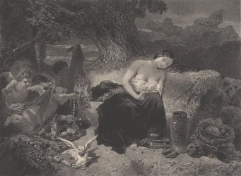 Versuchung, ca. 1850