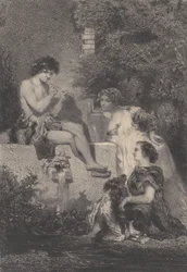 Der Brunnen, ca. 1830-1870