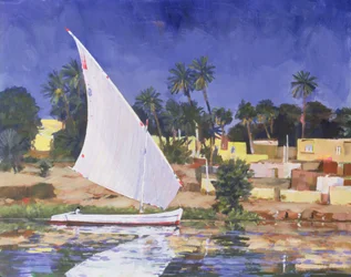 Ägypten Blau