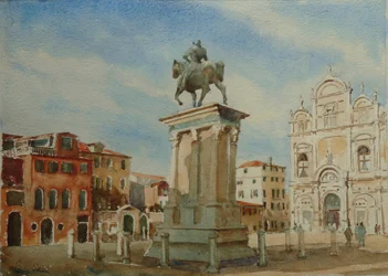Colleone, Wintermorgen, 2020