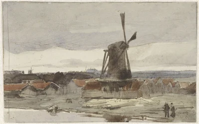Sägemühle am Wasser