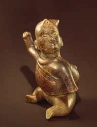 Hornfiguren-Gefäß