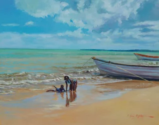 Rutschiger Sand