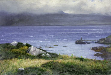 Blick von Lamlash, 1882