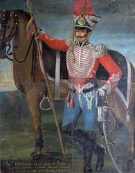 Francisco Urdaneta, Oberst der Dragoner, 1822