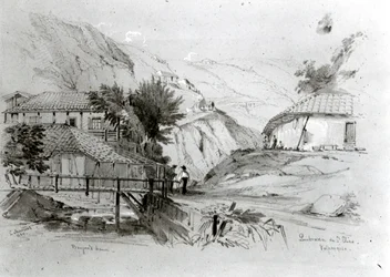 Bergers Haus, Valparaiso, 1834