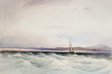 Das Vermessungsschiff HMS 