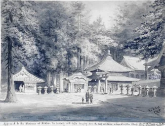 Zugang zu den Schreinen in Nikko