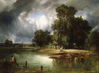 Die Fährüberfahrt, 1849
