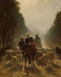 Der Weg zum Markt, 1858-59