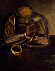 Mann mit Tasse