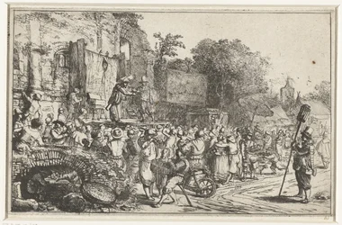 Dorffest mit zwei Quacksalbern