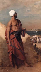 Arabischer Wachposten