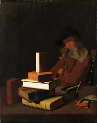 Der schlafende Student, 1663