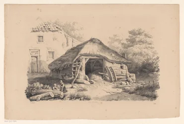 Stall bei Bauernhof