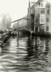 Stadtkanal-Reflexionen