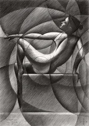 Geometrische Aktfigur