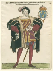 Porträt von König Franz I. von Frankreich