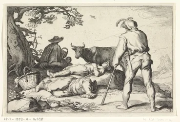 Viehhirten Vier pastorale Szenen (Serientitel)