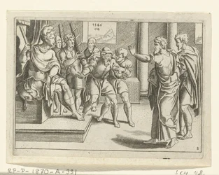 Paulus macht Elymas blind