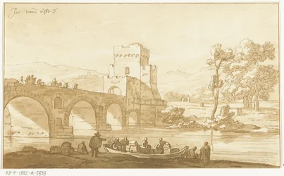 Ponte Molle bei Rom
