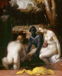 Bathseba beim Baden