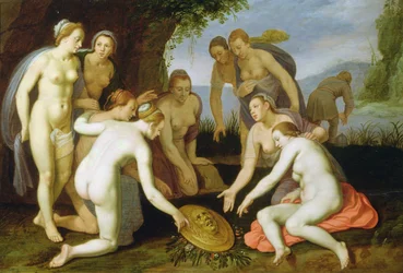 Eine Szene aus der Legende von Perseus und Andromeda