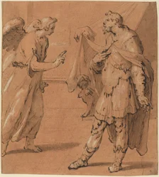 Der Engel erscheint dem Zenturio Cornelius, späte 1590er