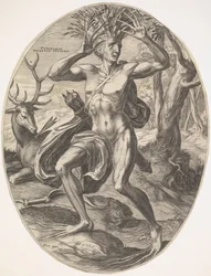 Kyparissos aus der Serie Die ländlichen Götter, 1565