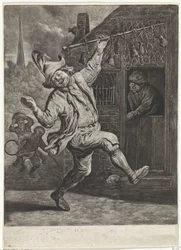 Der Hühneraugenschneider, ca. 1700