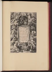 Titelseite für Heribert Rosweydes "Vitae Patrum"