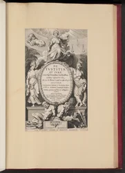 Titelseite für Leonard Lessius, De Ivstitia et Ivre...