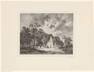 Haus in Landschaft