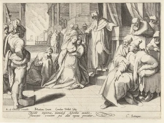 Esther vor Ahasveros