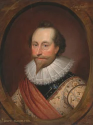 Porträt von Sir Alexander Temple, 1620