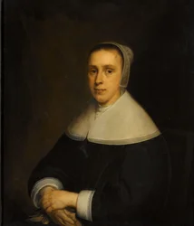 Porträt von Elisabeth Vervoorn (1617-57)