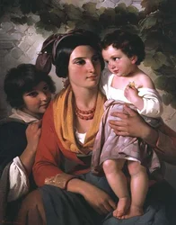 Mutter und Kinder