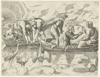 Wunderbarer Fischfang