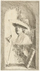 Selbstporträt von Cornelis Ploos van Amstel