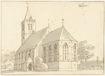 Die Kirche von Huizen