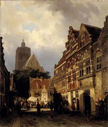Ansicht der Wellerondom in Den Briel
