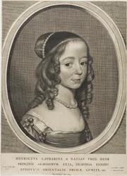 Henrietta Catharina, Prinzessin von Oranien-Nassau, aus Neun Porträts