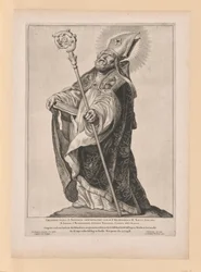 Der heilige Willebrord, aus Heilige des Nordens und Südens der Niederlande