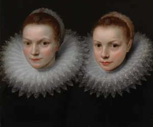 Zwei Schwestern, ca. 1610-1615