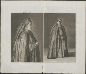 Russische Frau Aus: Reizen over Moskovië, 1711