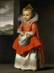 Porträt der Tochter des Künstlers, Magdalena de Vos, ca. 1623-24