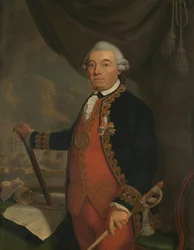 Porträt von Johan Arnold Zoutman
